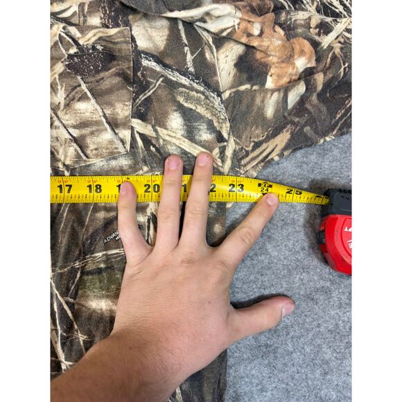 Ducks Unlimited Advantage Max4 HD ReelTree Camo Long Sleeve Shirt Men XL Hunting - Picture 5 of 6